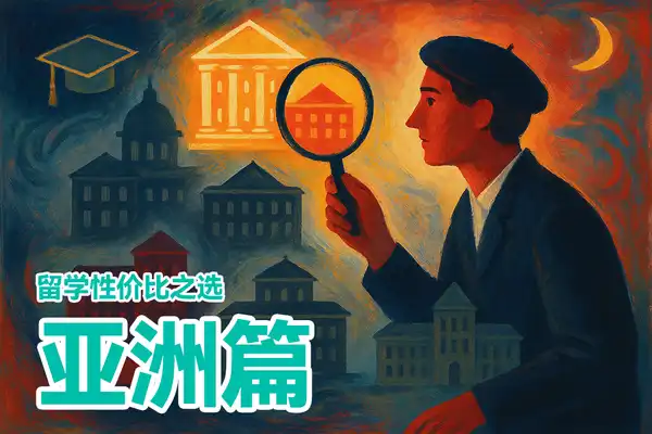留学性价比之选：排名之外的院校隐藏宝藏系列（🌏亚洲篇）